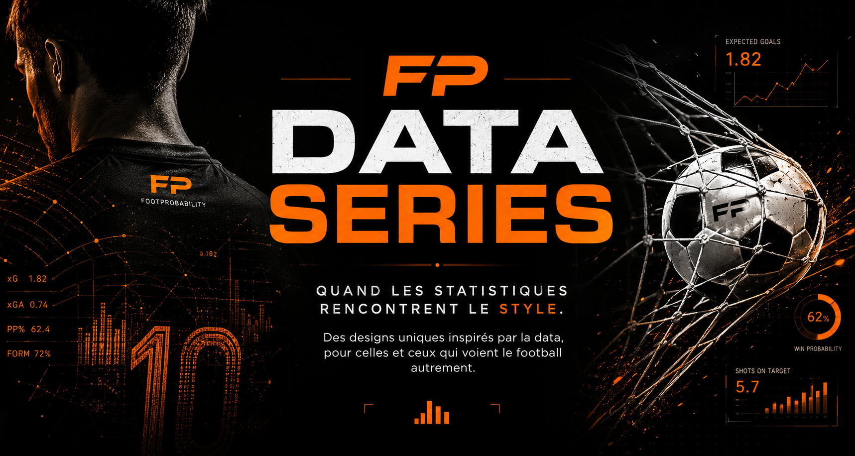 FP Data Series FootProbability vêtements football statistiques