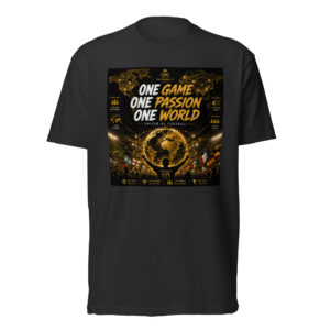 One Game One Passion One World – T-shirt Officiel FootProbability