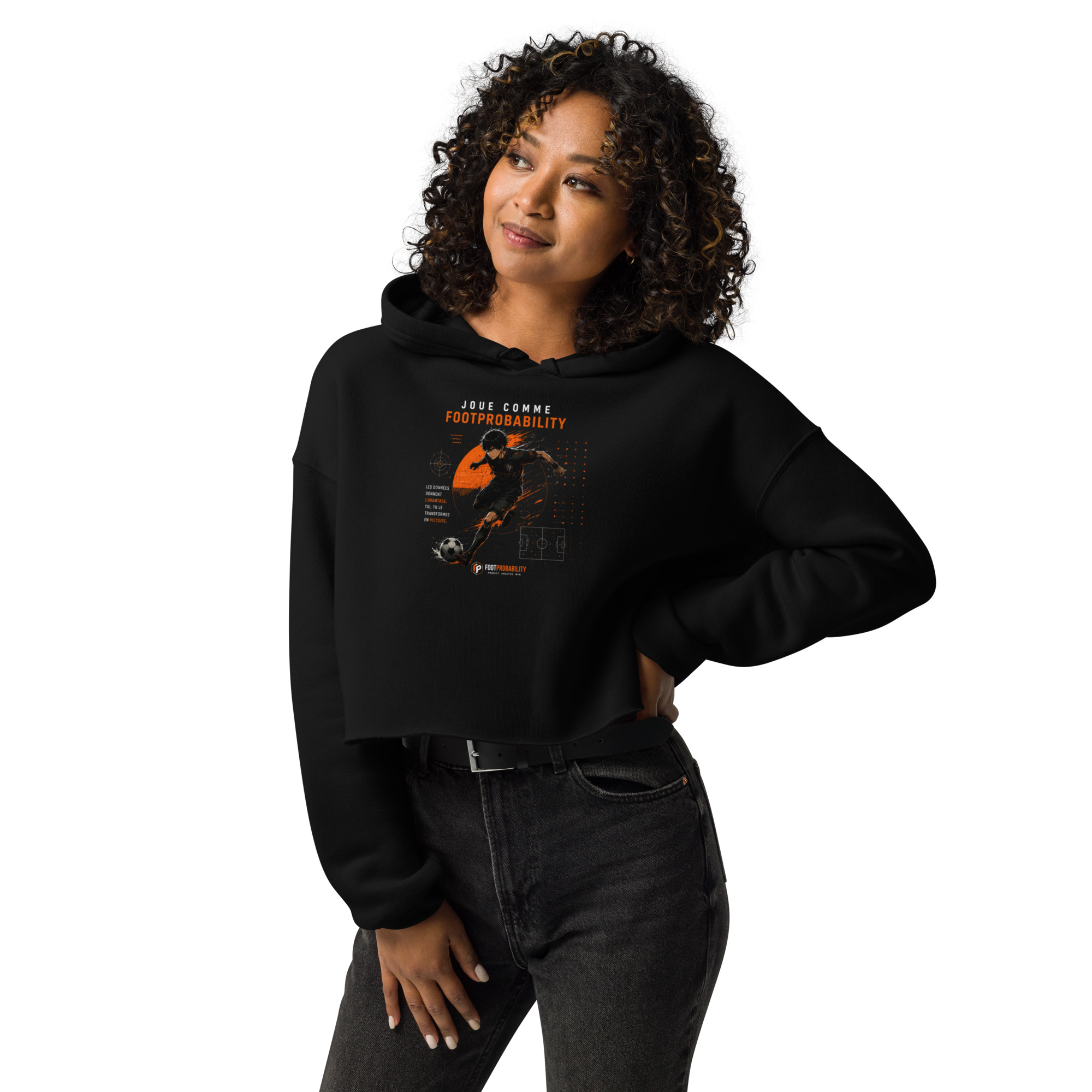Sweat à capuche femme - Joue comme FootProbability – Image 17