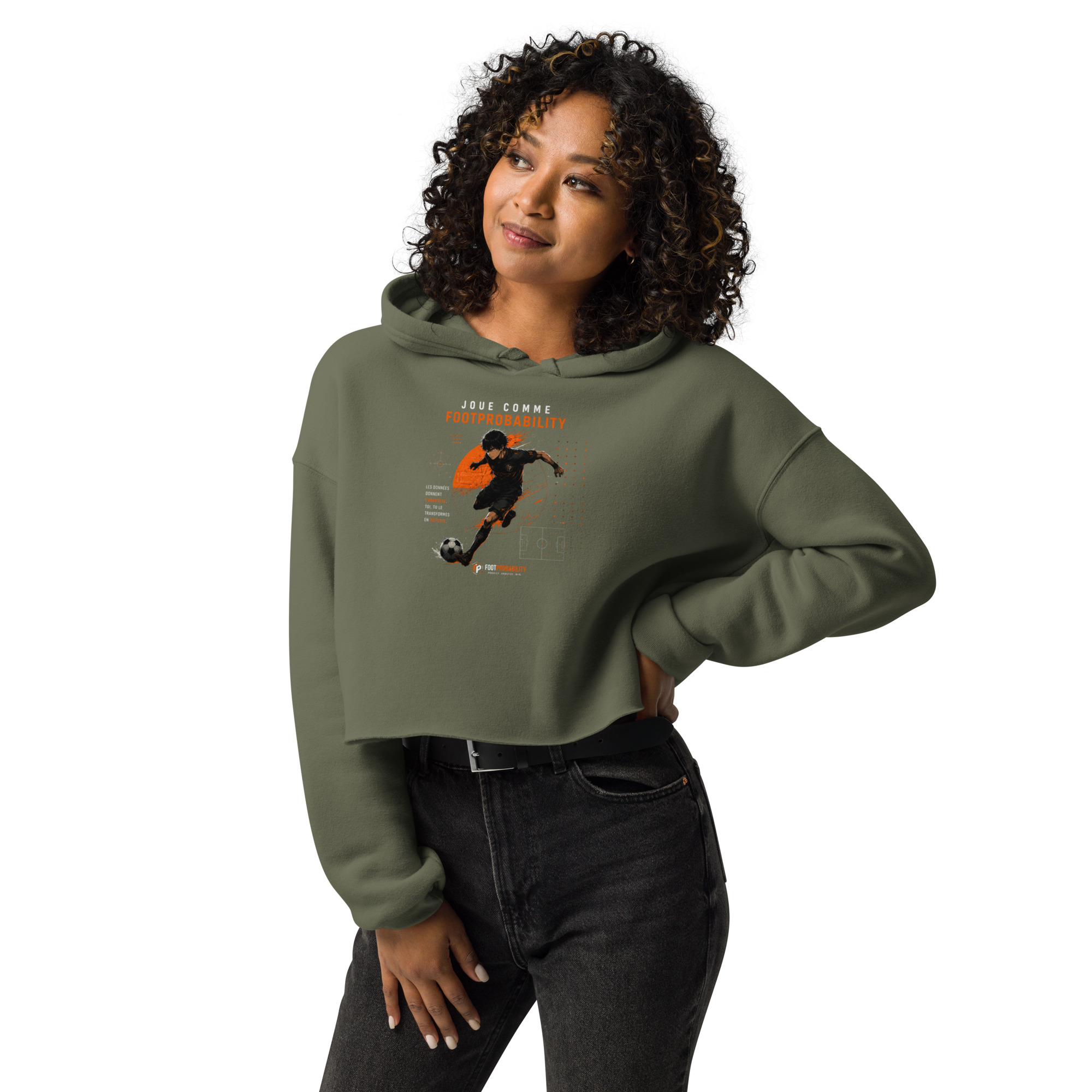 Sweat à capuche femme - Joue comme FootProbability – Image 19
