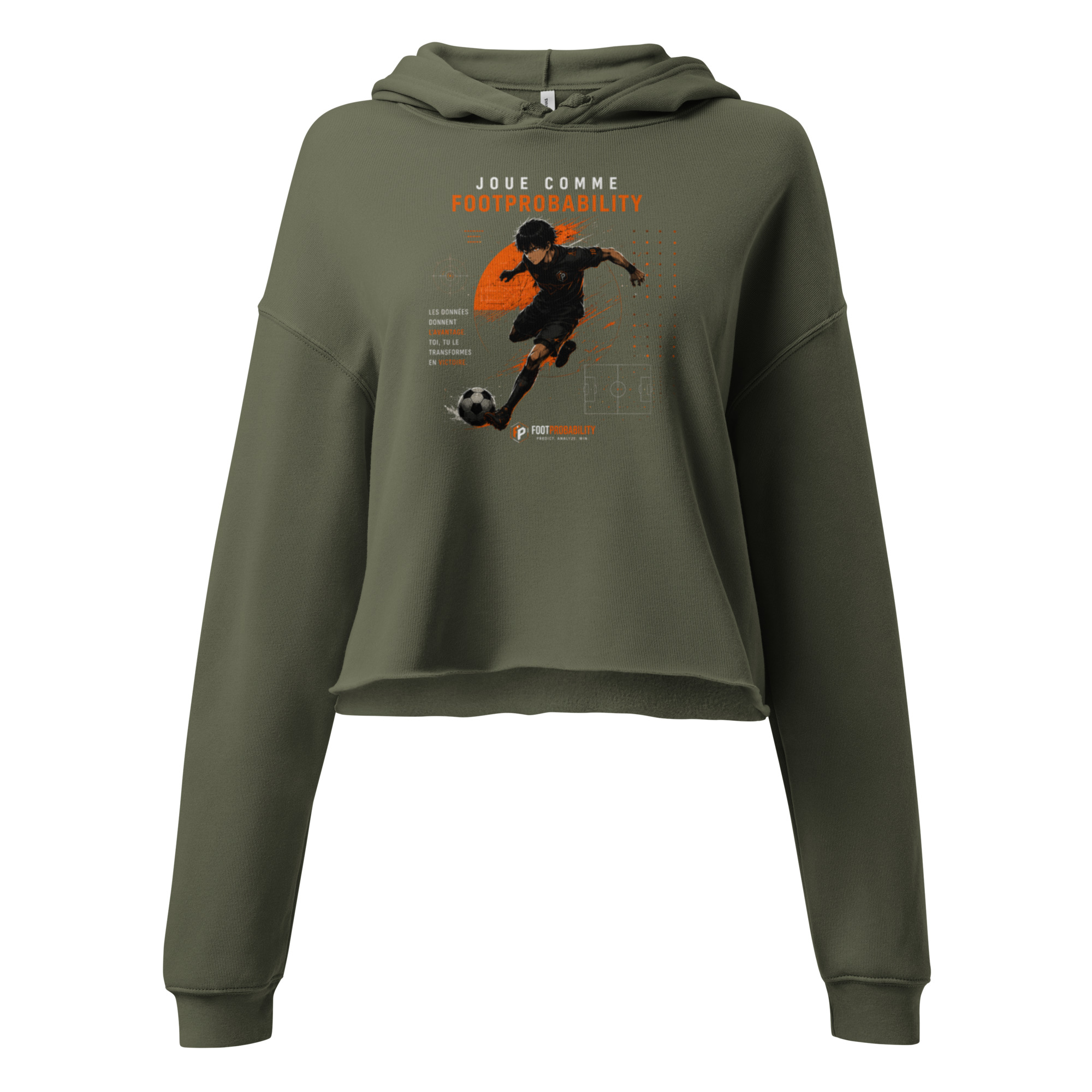 Sweat à capuche femme - Joue comme FootProbability – Image 2