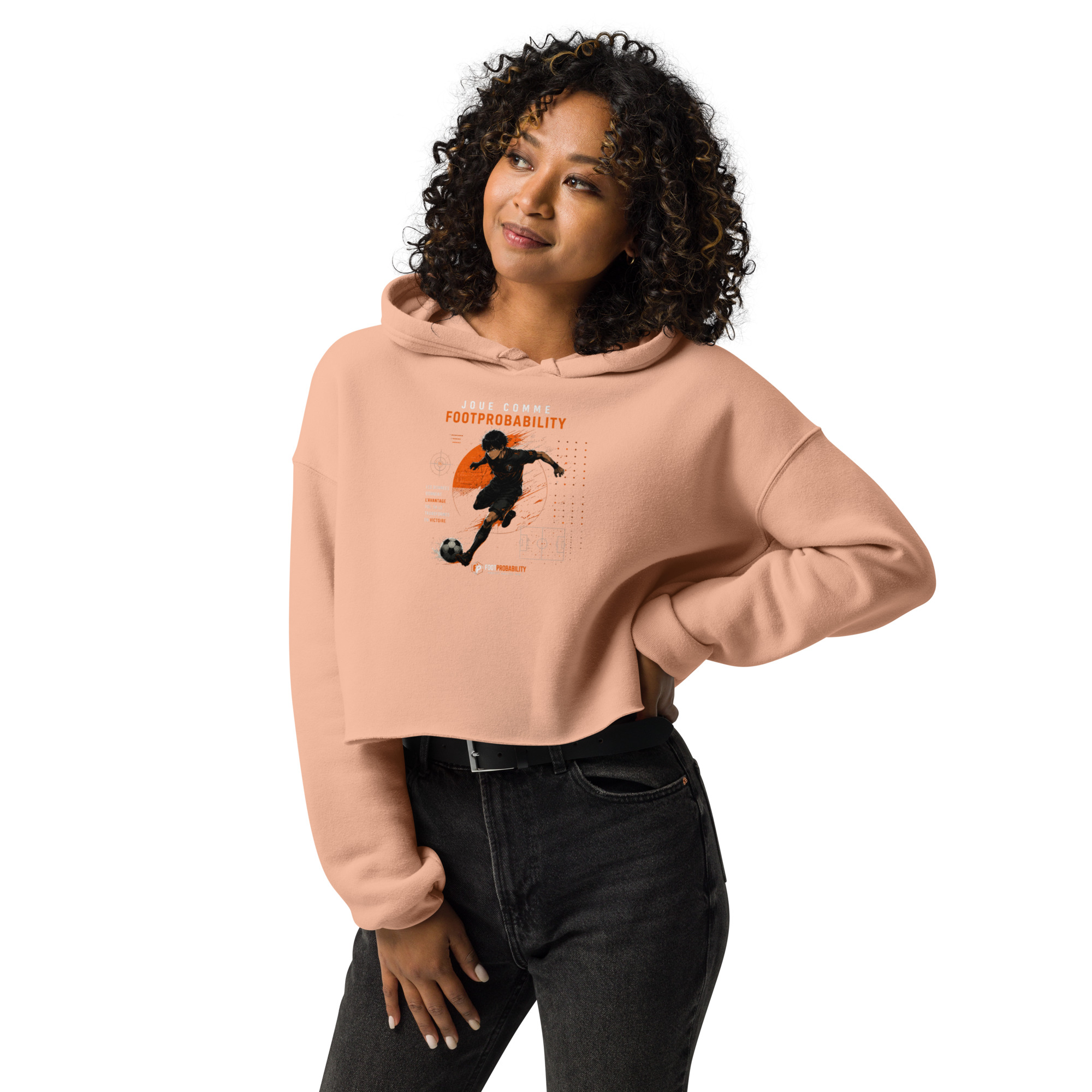 Sweat à capuche femme - Joue comme FootProbability – Image 20