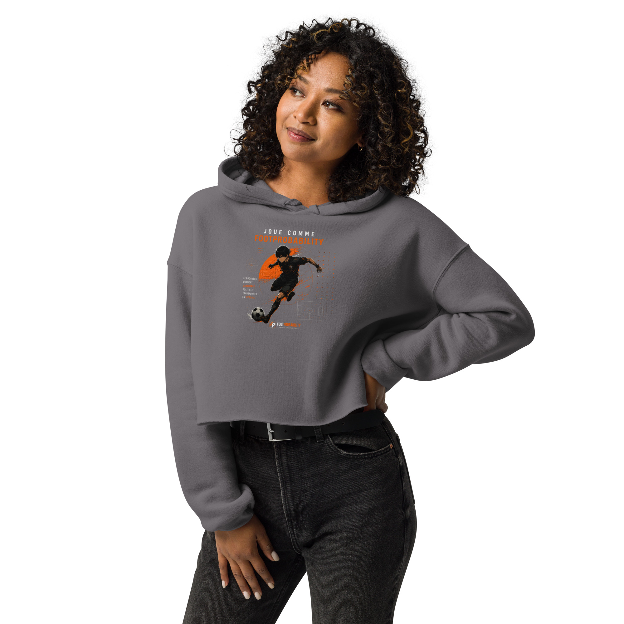 Sweat à capuche femme - Joue comme FootProbability – Image 18