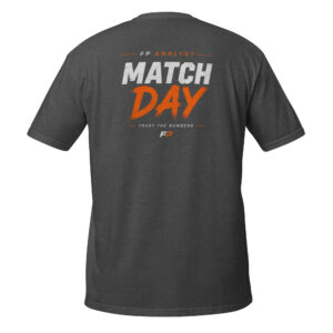 FP Analyst Match Day T-Shirt | Trust The Numbers