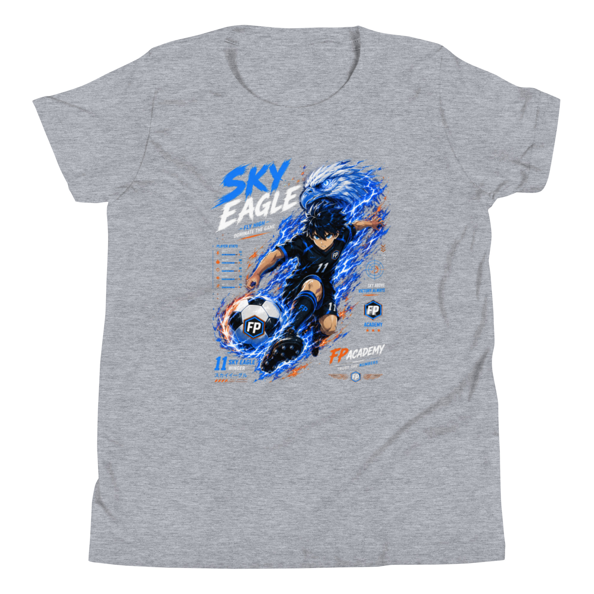 ⚽ SKY EAGLE – T-shirt Enfant Manga Football | FootProbability – Image 6