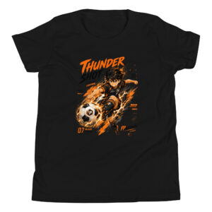 Thunder Shot – T-shirt Enfant Manga Football | FootProbability
