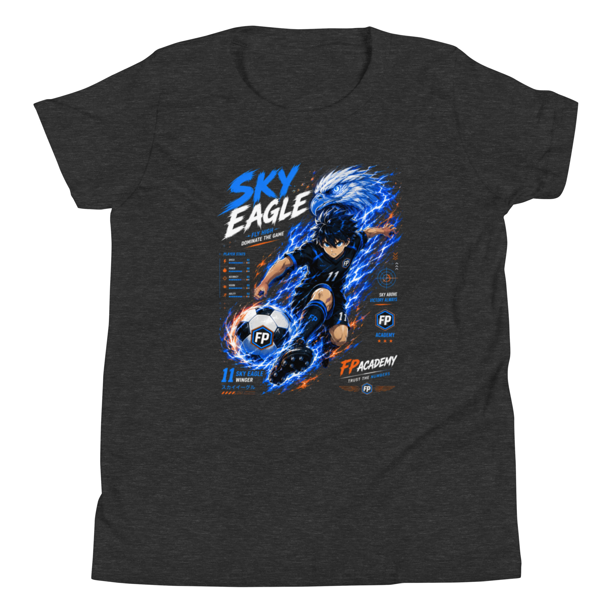 ⚽ SKY EAGLE – T-shirt Enfant Manga Football | FootProbability – Image 3