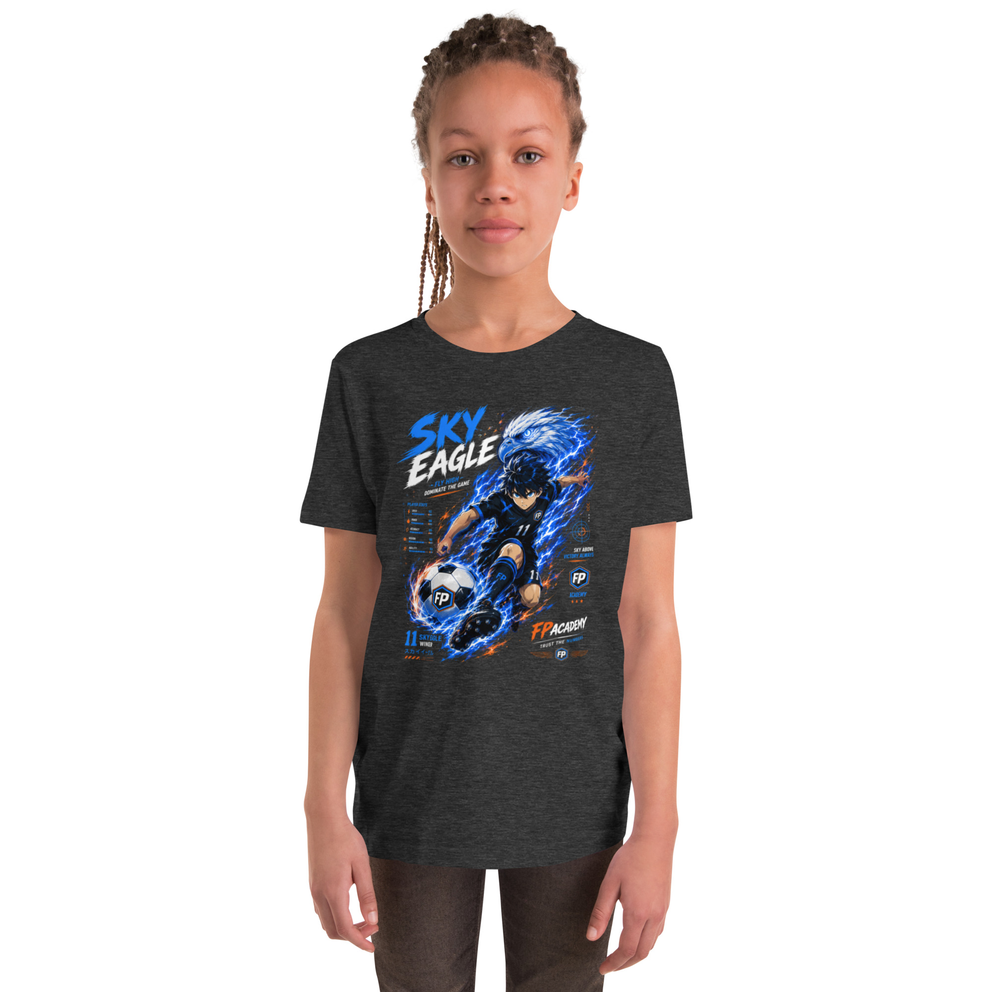 ⚽ SKY EAGLE – T-shirt Enfant Manga Football | FootProbability – Image 24