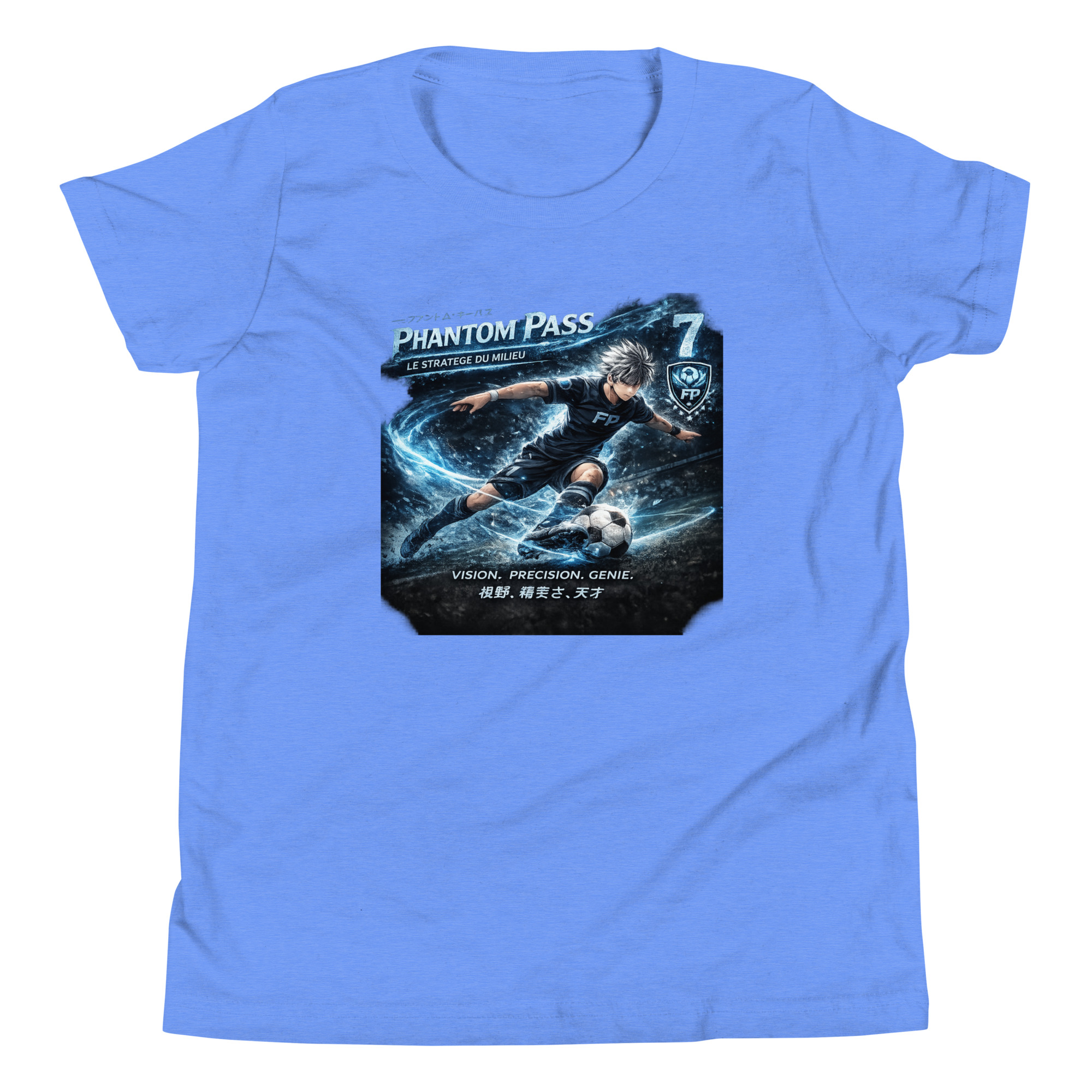 ⚡ Phantom Pass™ – T-shirt Enfant Manga Football | FootProbability – Image 4
