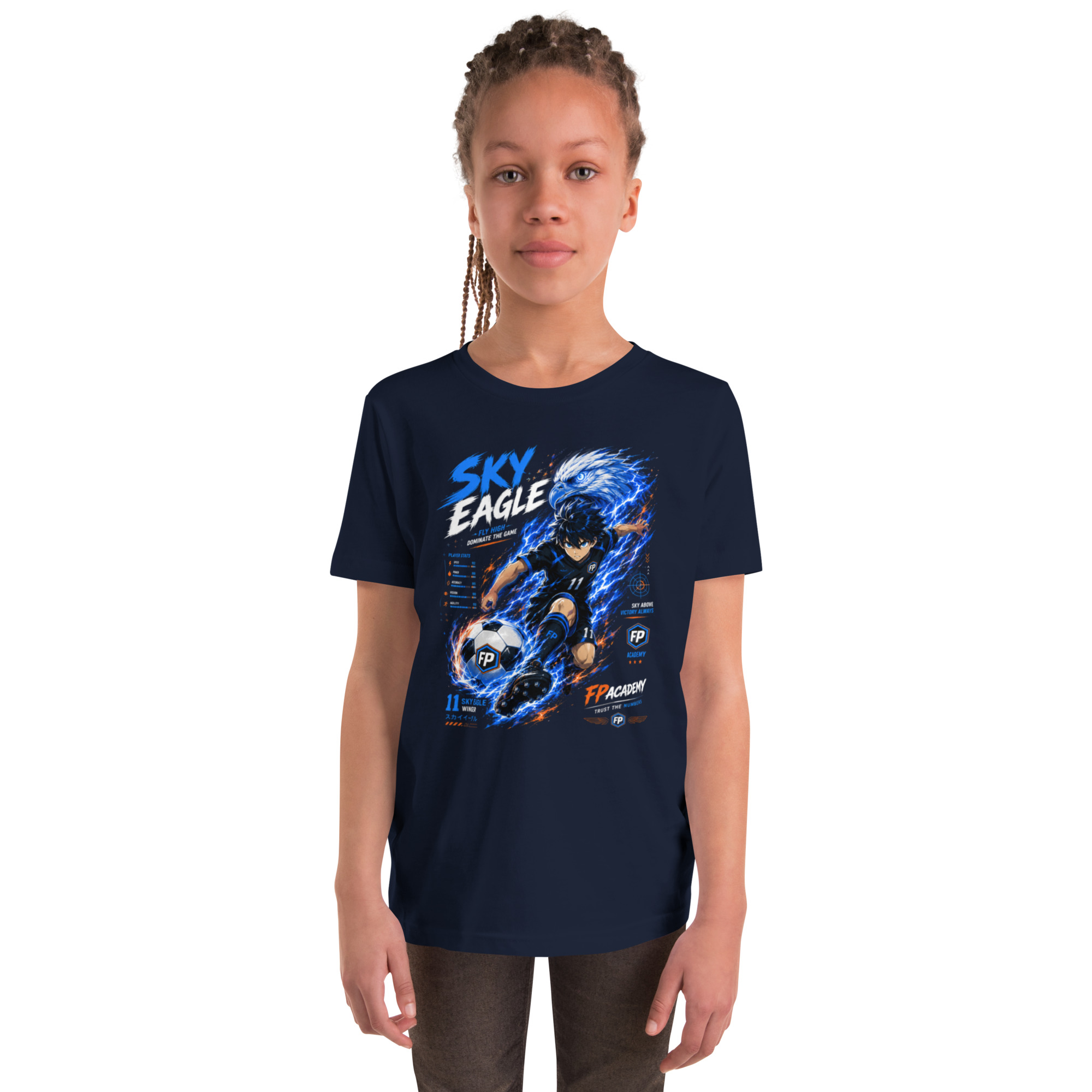 ⚽ SKY EAGLE – T-shirt Enfant Manga Football | FootProbability – Image 23