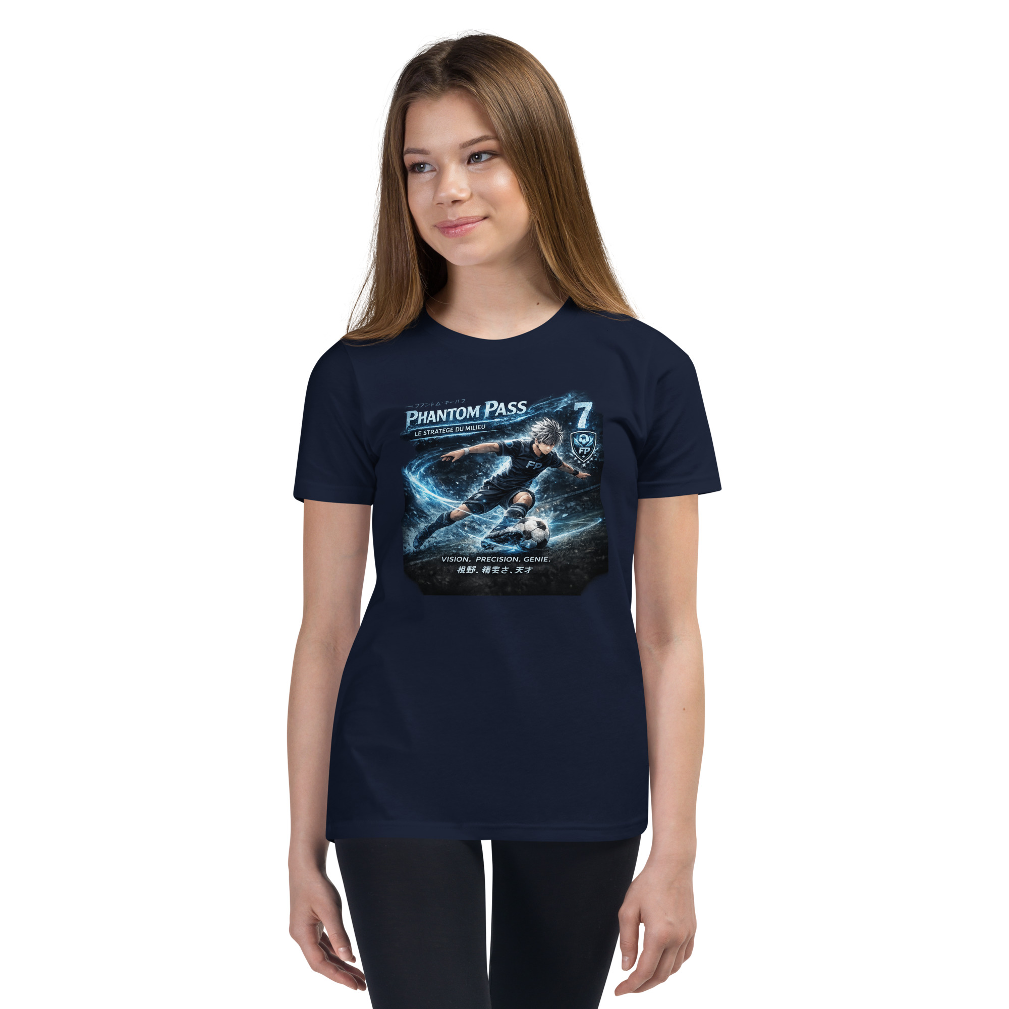 ⚡ Phantom Pass™ – T-shirt Enfant Manga Football | FootProbability – Image 14