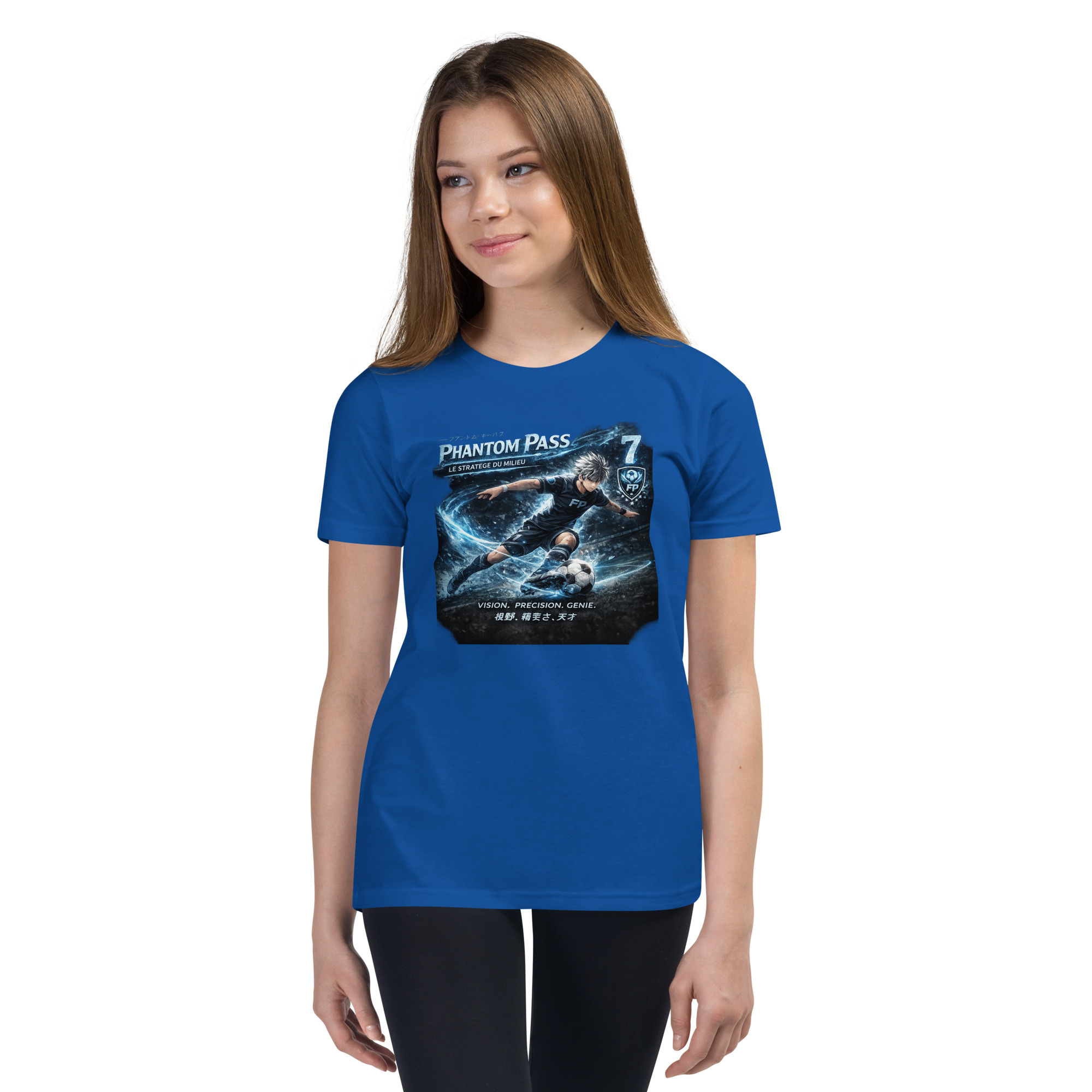 ⚡ Phantom Pass™ – T-shirt Enfant Manga Football | FootProbability – Image 15