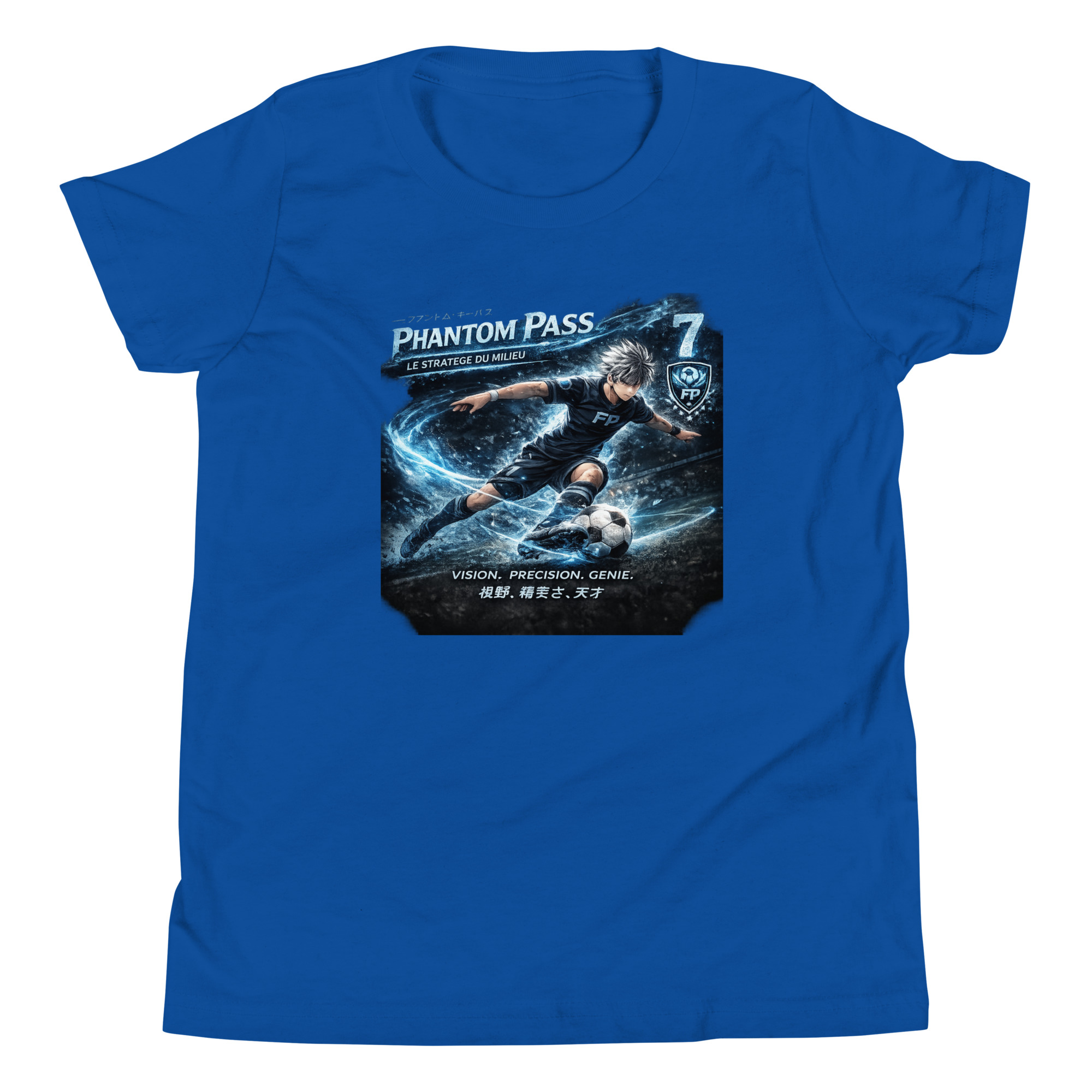 ⚡ Phantom Pass™ – T-shirt Enfant Manga Football | FootProbability – Image 3